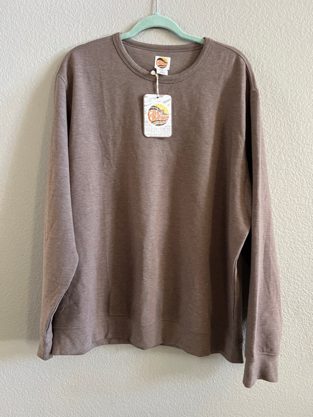 C&C California crew neck sweater. Size XXL. NWT